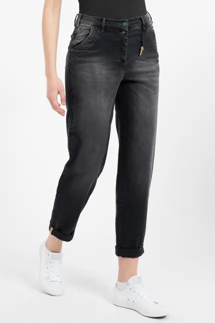 Recover Pants Powerstretch-Jeans DUNJA in BLACK Artikelnummer REC-12728-03-U3880-999