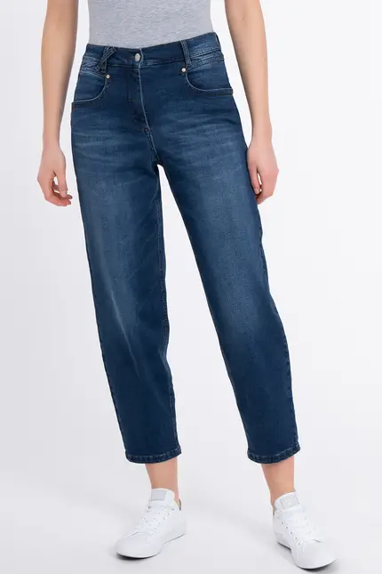 Recover Pants Powerstretchjeans Kiara in Medium blue Artikelnummer REC-12737-04-U3903-450