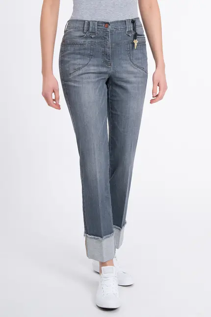 Recover Pants Powerstretch-Jeans Carlotta in GREY Artikelnummer REC-12759-U3810-975