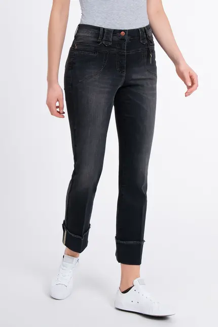 Recover Pants Powerstretch-Jeans Carlotta in BLACK Artikelnummer REC-12759-U3810-999