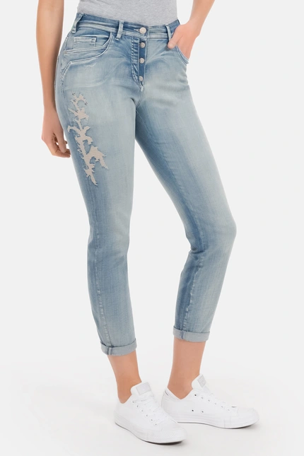 Recover Pants Jessi, Slim-Fit-Jeans in POWER BLEACHED Artikelnummer REC-12903-03-3881-100