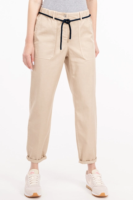 Recover Pants Belina, Relaxed Fit-Hose in HELLBEIGE Artikelnummer REC-13014-03-3867-208