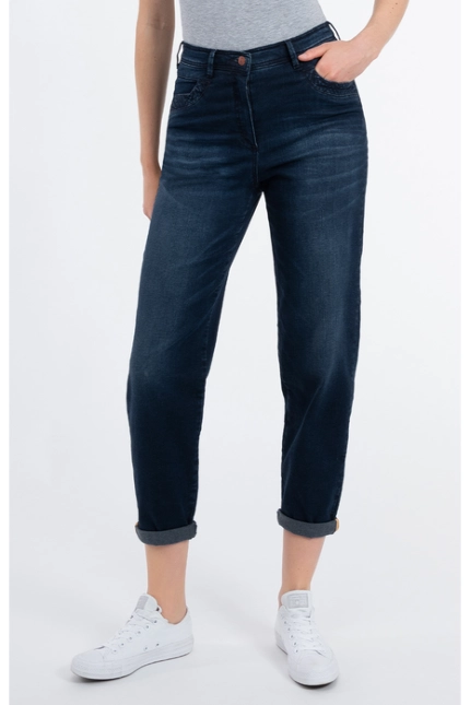 Recover Pants Amira, Relaxed-Fit Jeans in DEEP-BLUE Artikelnummer REC-13324-03-3880-499