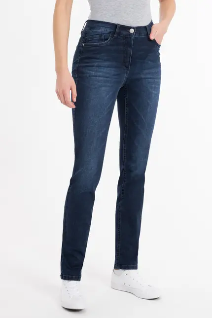 Recover Pants Powerstretch-Jeans Ramona in DARK BLUE Artikelnummer REC-13348-01-U4092-499