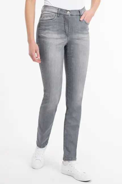 Recover Pants Powerstretch-Jeans Ramona in GREY Artikelnummer REC-13348-01-U4092-975