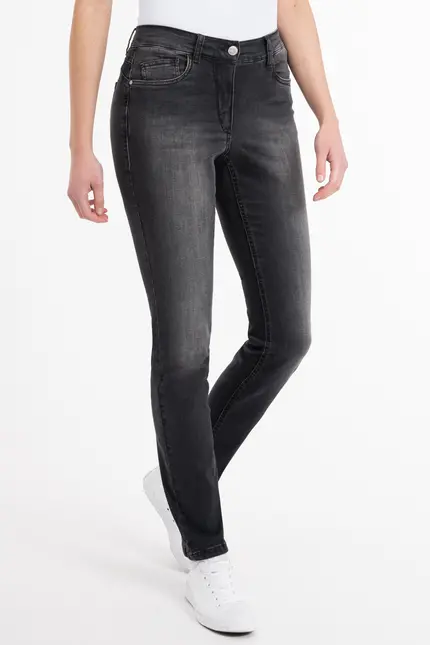 ﻿Recover Pants Powerstretch-Jeans Ramona in BLACK Artikelnummer REC-13348-01-U4092-999