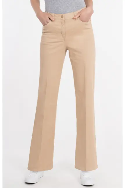 Recover Pants Flared-Jeans Tanja in SAND Artikelnummer REC-13406-01-4362-801